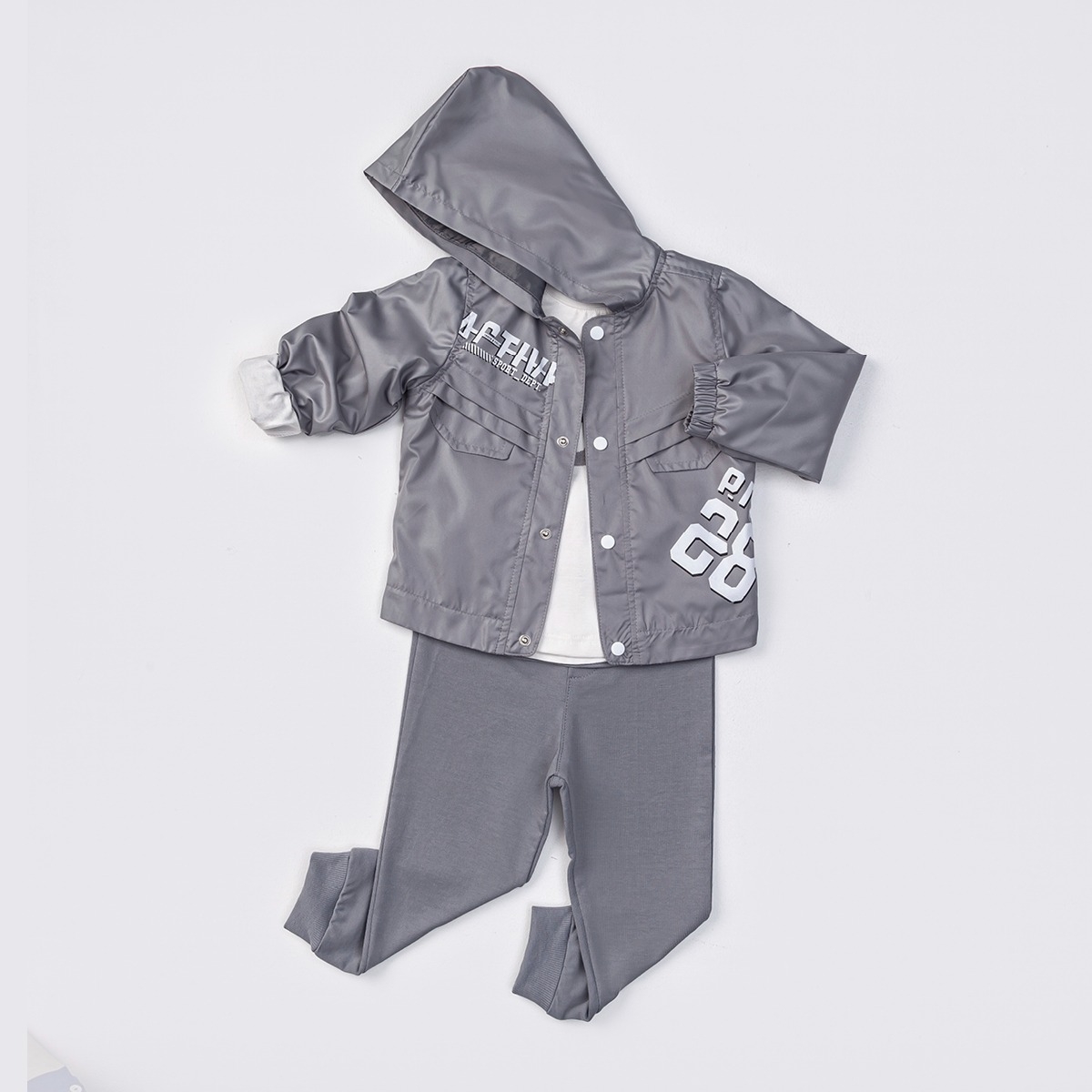  ÖNÜ PİLELİ ÜÇLÜ TAKIM 1-4  YAŞ