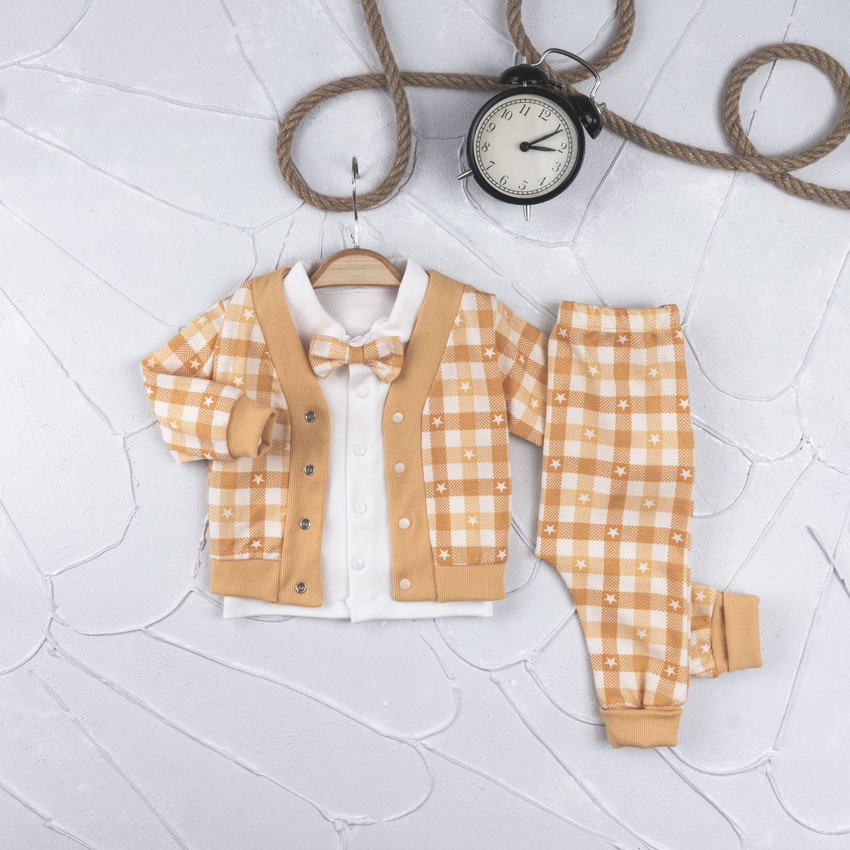  RİBANA YAKALI ÜÇLÜ TAKIM 2-9  AY