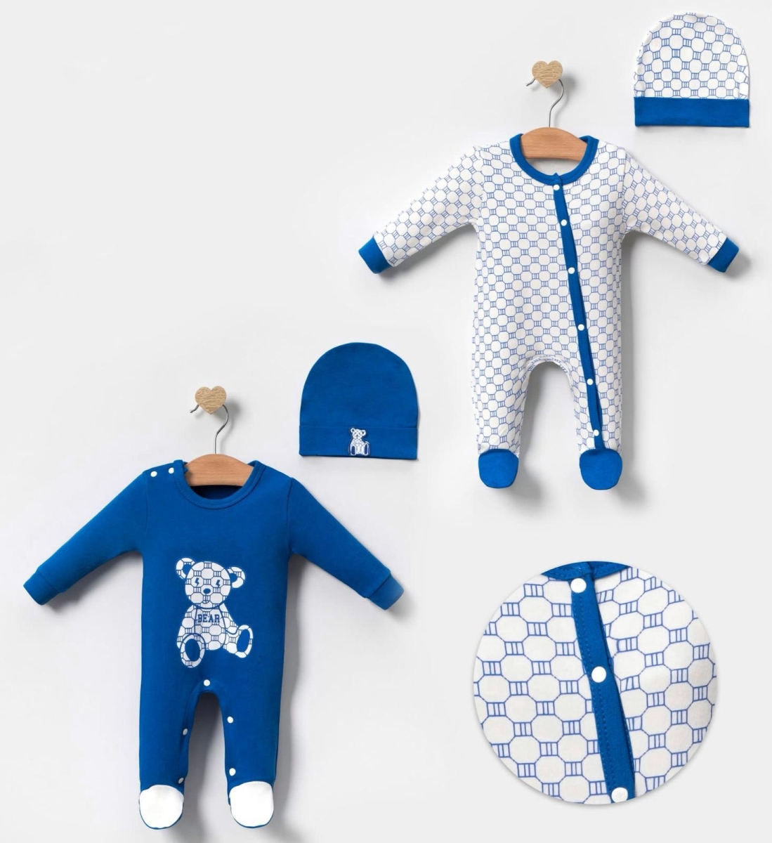  BEAR BASKILI 2Lİ TULUM 2-6  AY