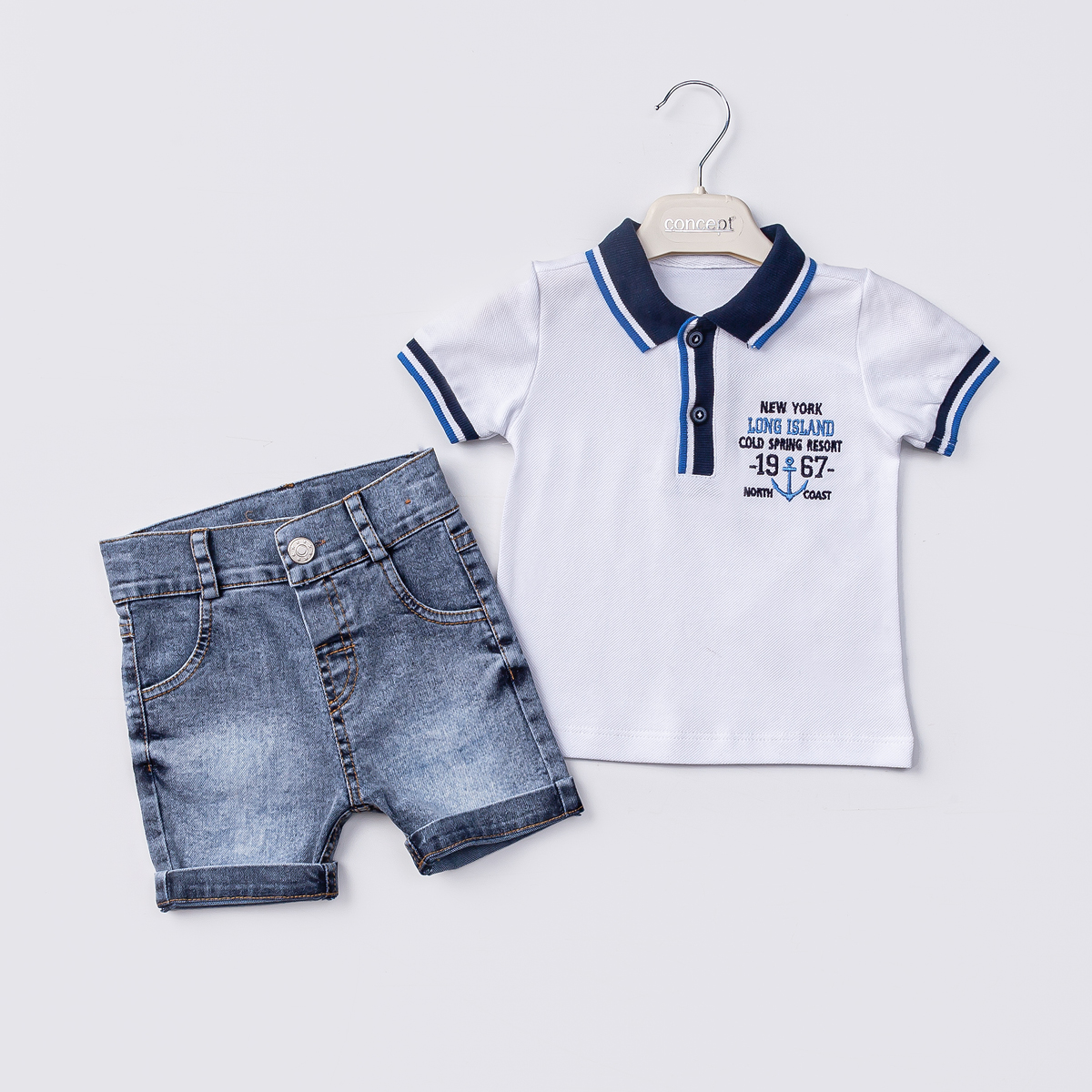  ERKEK 2Lİ ŞORT  TAKIM 6-18 AY