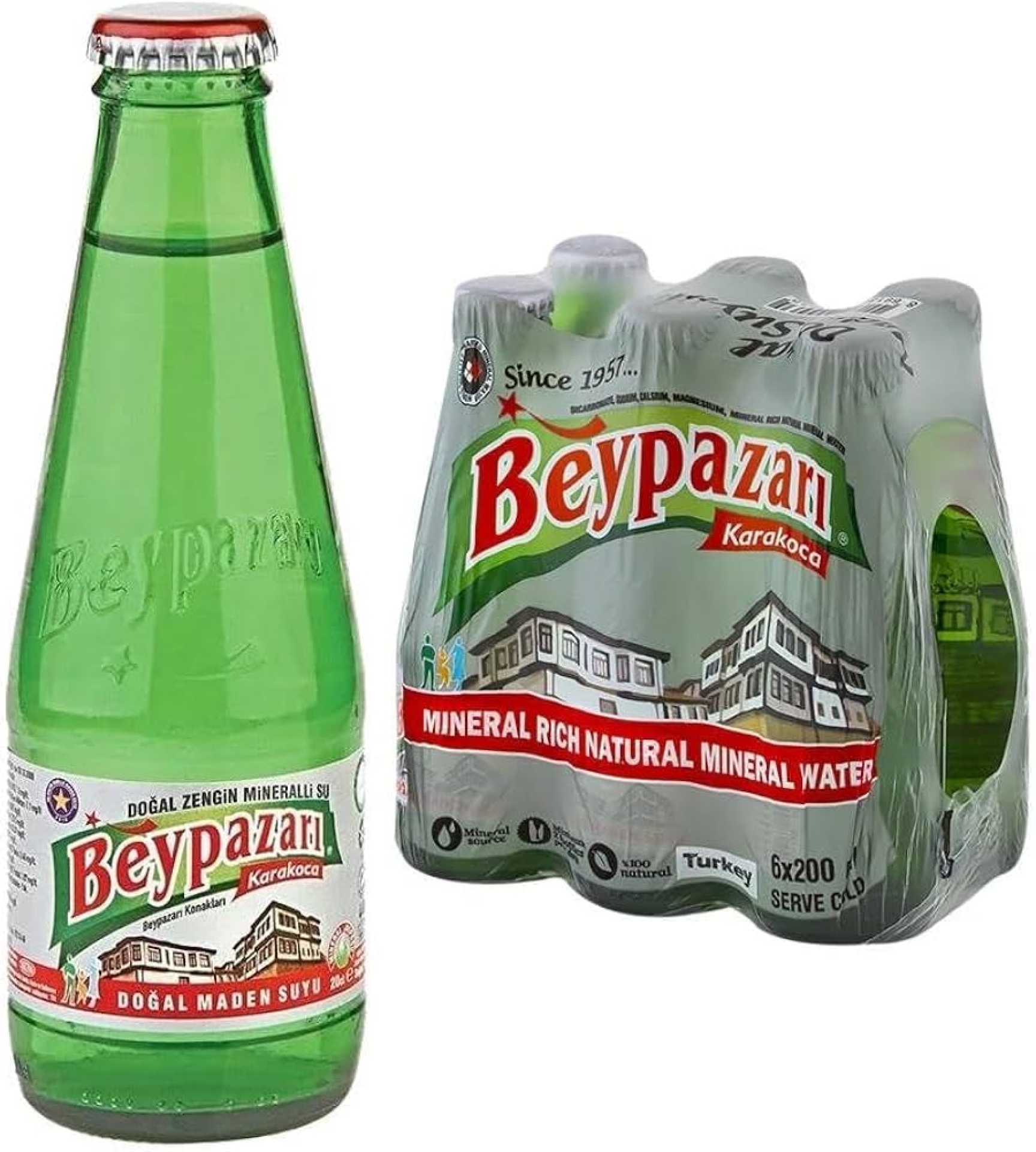 BEYPAZARI MINERALW. ZITRONE 200ML