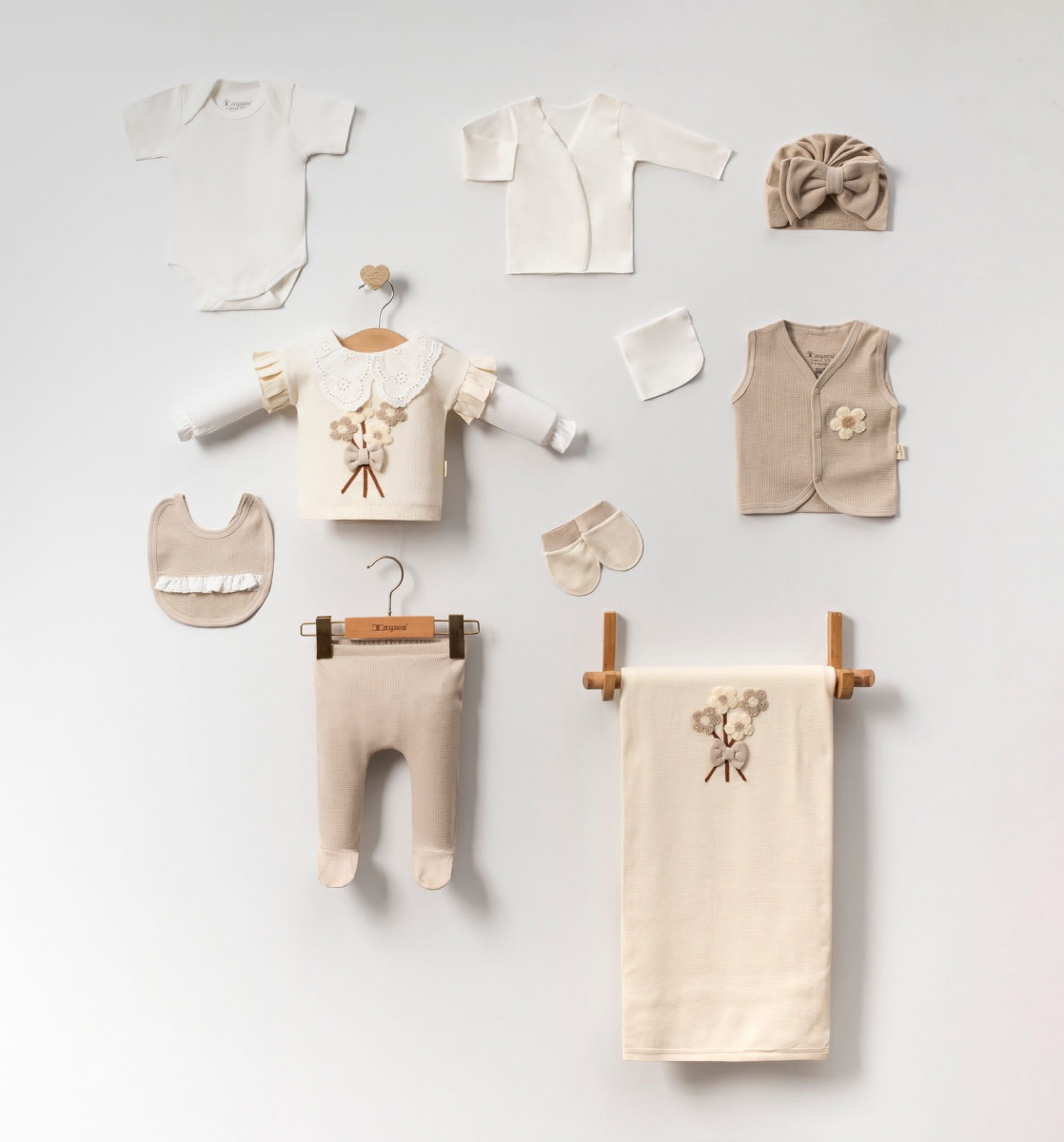  YAKASI DANTELLİ 10LU SET 1-1  AY