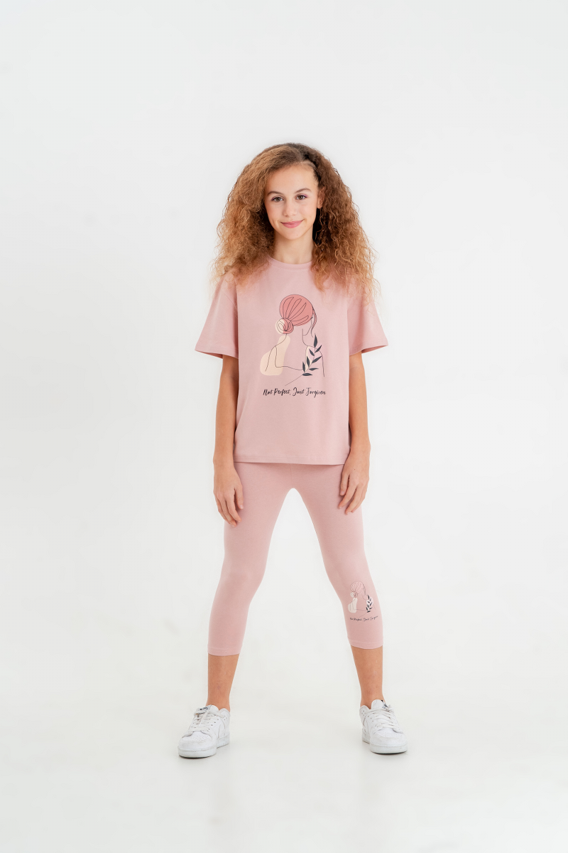 KIZ OVERSIZE TAYTLI TAKIM 5-8  YAŞ