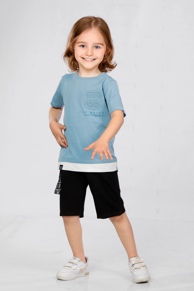 ERKEK ŞORTU TORBA CEPLİ PENYE TAKIM 9-12  YAŞ