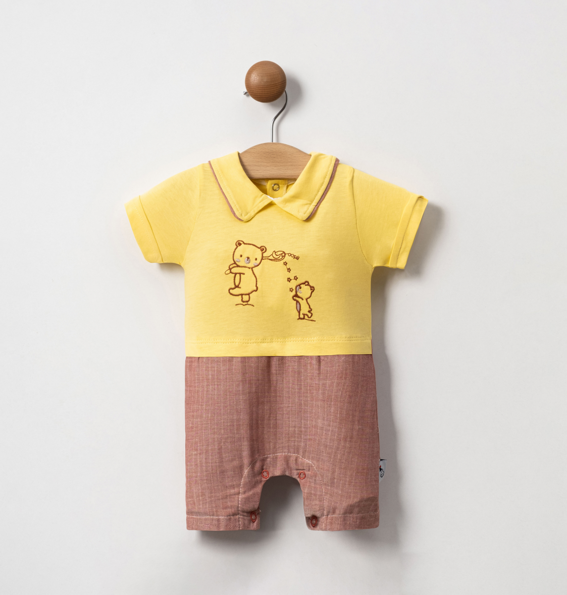 ERKEK YILDIZ NAKIŞLI ERKEK TULUM 2-9  AY